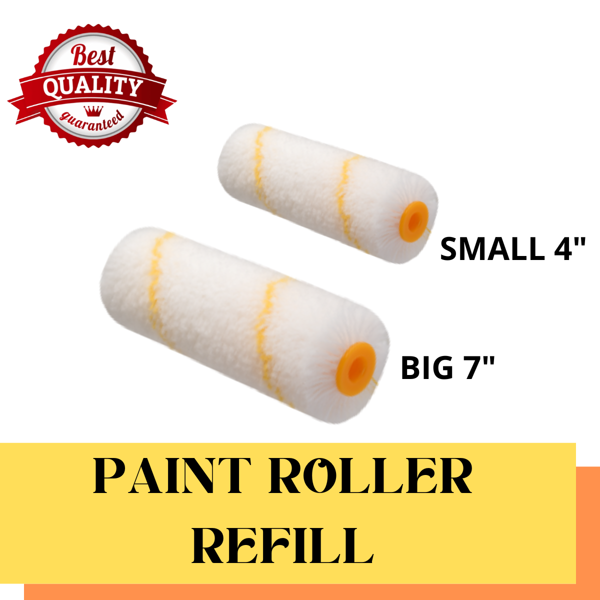 Paint Roller Refill High Quality Wall Painting Rolls / Berus Cat 4" / 7"